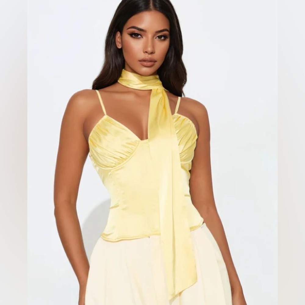 Robyn 2 piece Satin Corset Top NEW š·ļø